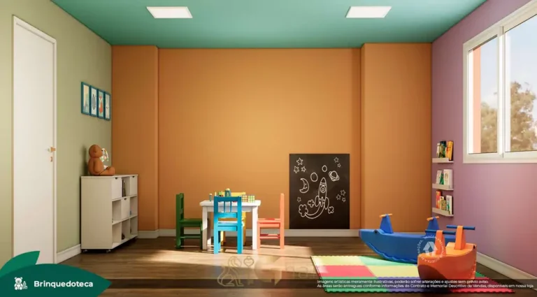 Brinquedoteca em condominio residencial no bairro de Pirituba, na Zona Oeste de Sao Paulo