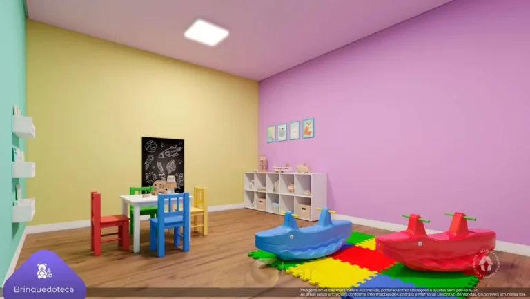 Brinquedoteca do condomínio Metrocasa Vila das Belezas II no bairro da Vila das Belezas, São Paulo