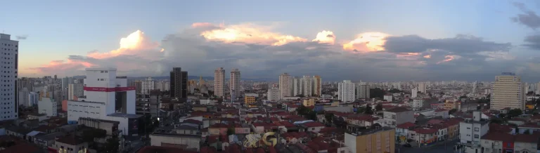 Bairro do Cambuci – vista panorâmica na região Centro de São Paulo