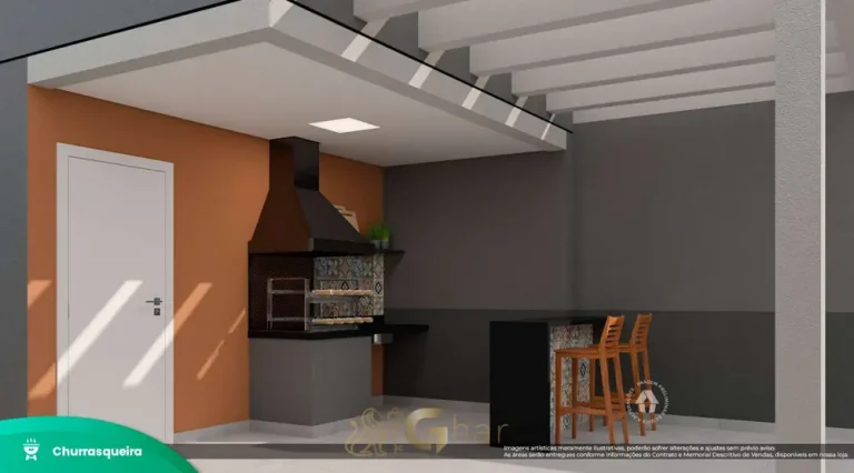 Churrasqueira em apartamentos no bairro de Santo Amaro, São Paulo