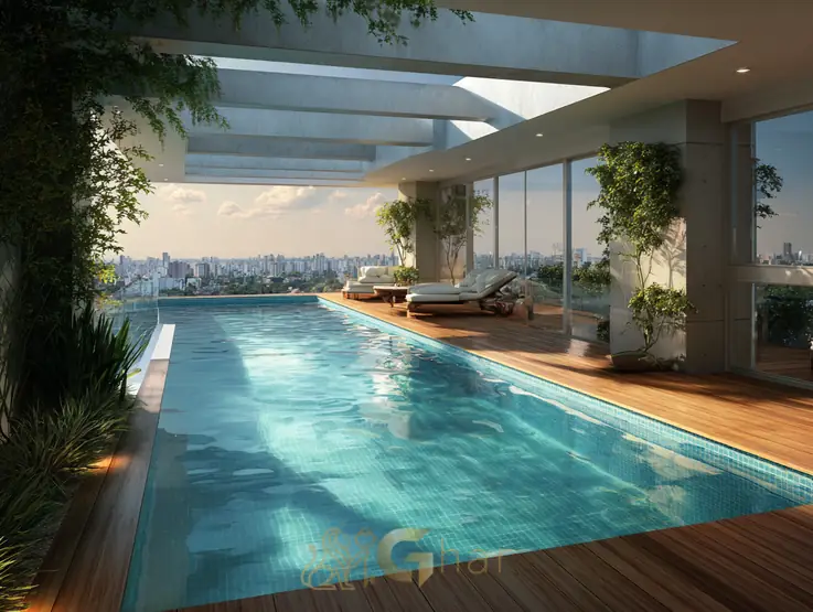 Cobertura no Paraíso – fachada de lançamento na planta