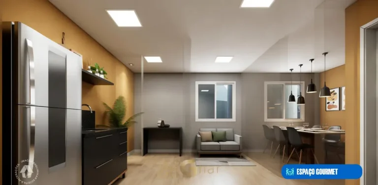 Espaço gourmet em condomínio residencial no bairro de Ermelino Matarazzo, na Zona Leste de São Paulo