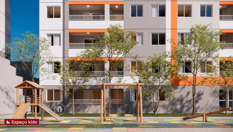 Espaço kids em condomínio residencial no bairro do Parque do Carmo, na Zona Leste de São Paulo