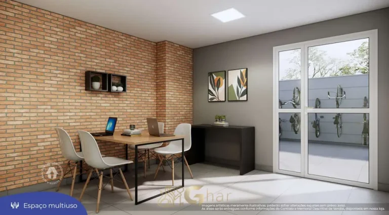 Espaço multiuso em apartamentos no bairro da Penha, São Paulo
