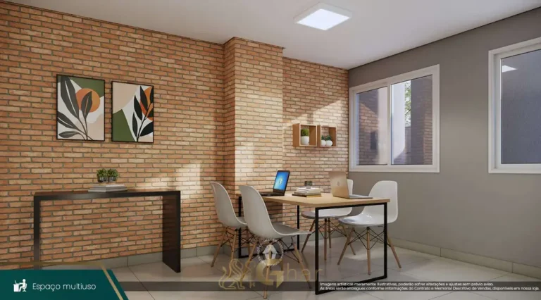Espaço multiuso do condomínio Metrocasa Real Parque no bairro do Morumbi, São Paulo