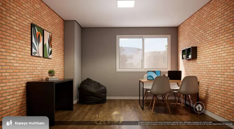 Espaço multiuso do térreo do condomínio Metrocasa Sapopemba no bairro de Sapopemba, São Paulo