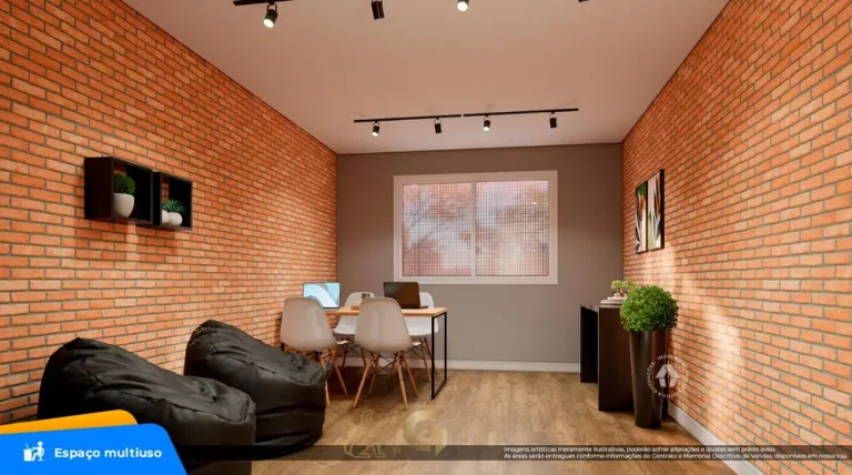 Espaço multiuso do condomínio Metrocasa Vista Cupecê no bairro da Cidade Ademar, São Paulo