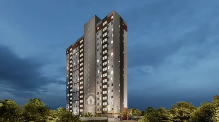 Fachada principal do condominio Metrocasa Vila Clarice no bairro de Pirituba, Sao Paulo