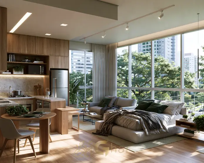 Financiamento imobiliário em São Paulo – studio novo financiado por comprador de primeira viagem