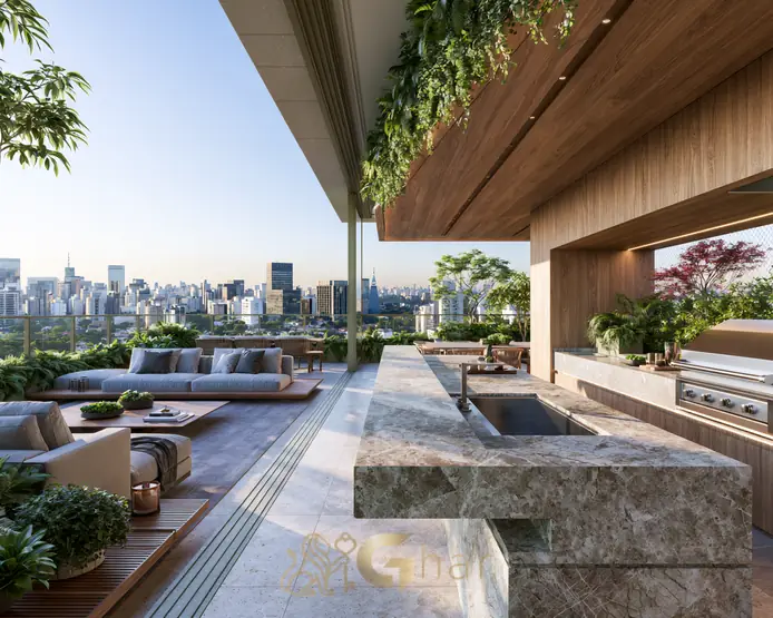 Fachada de apartamentos novos relacionado a guias imobiliários em São Paulo