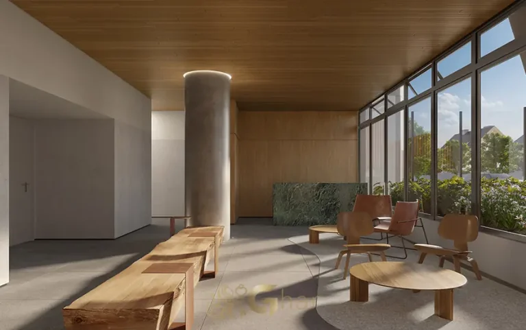 Hall de entrada em apartamentos no bairro do Ibirapuera, São Paulo