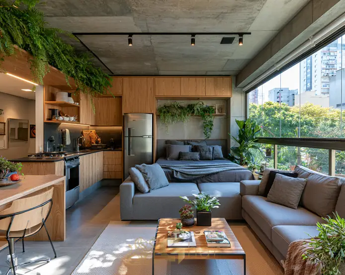 Studio com oportunidade de investimento em imobiliária no bairro Moema, região Zona Sul