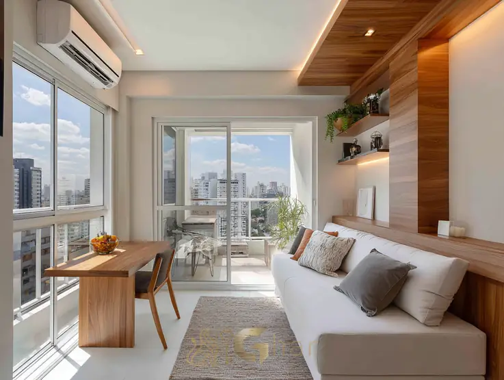 Studio de apartamento na zona sul de São Paulo com potencial para investimento