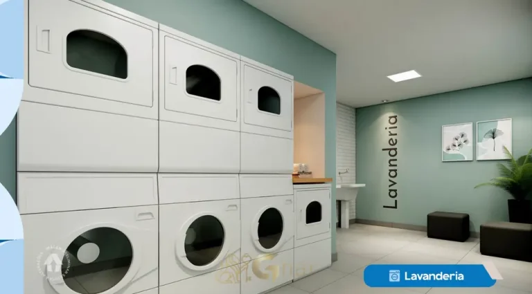 Lavanderia compartilhada em condomínio residencial no bairro do Cangaíba, na Zona Leste de São Paulo