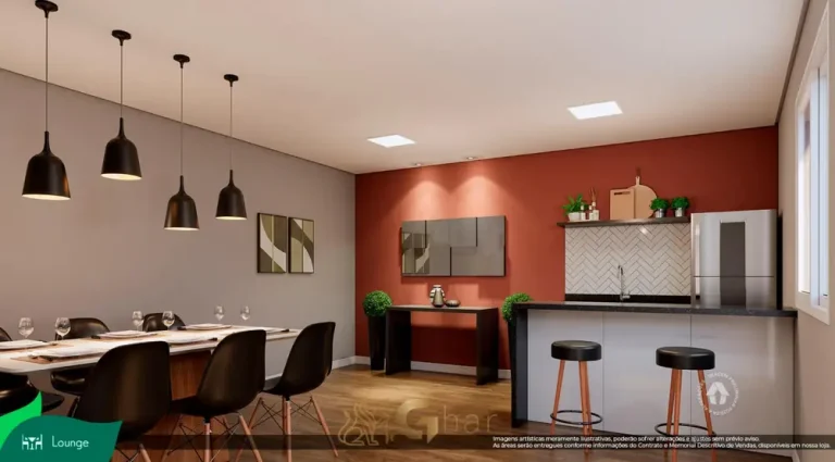 Lounge de festas em condomínio residencial no bairro do Cursino, na Zona Sul de São Paulo