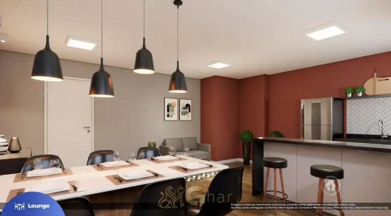 Lounge para festas e eventos do condomínio Metrocasa São Joaquim no bairro da Liberdade, São Paulo