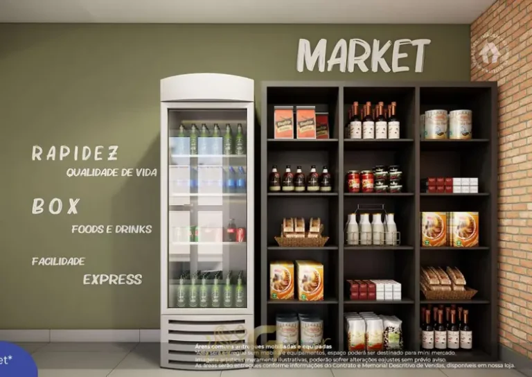 Mini mercado de conveniência em apartamentos no bairro da Penha, São Paulo