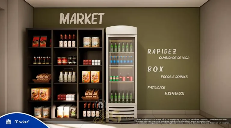 Mini market de conveniência em apartamentos no bairro do Tucuruvi, São Paulo