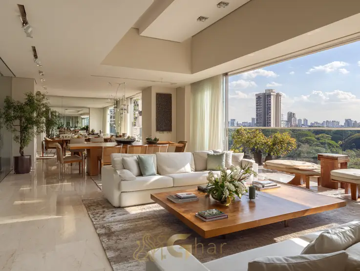 Imagem de lançamento na planta de apartamento da Mitre Realty Construtora e Incorporadora em Pinheiros São Paulo