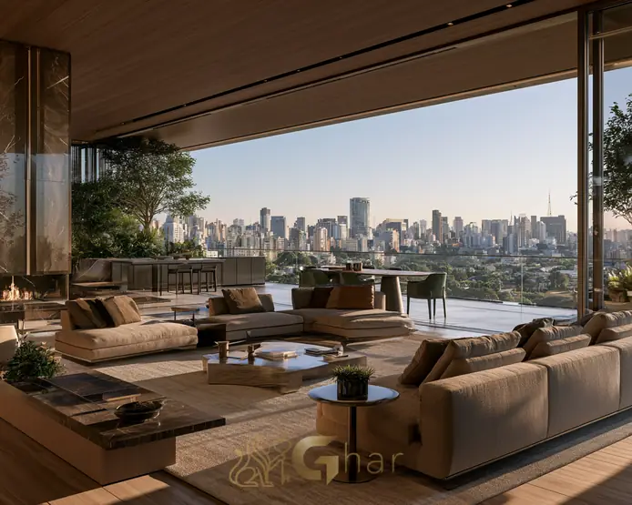 Apartamentos de alto padrão em bairro nobre, São Paulo