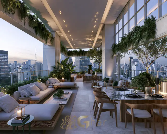Apartamentos de alto padrão em bairro nobre, São Paulo