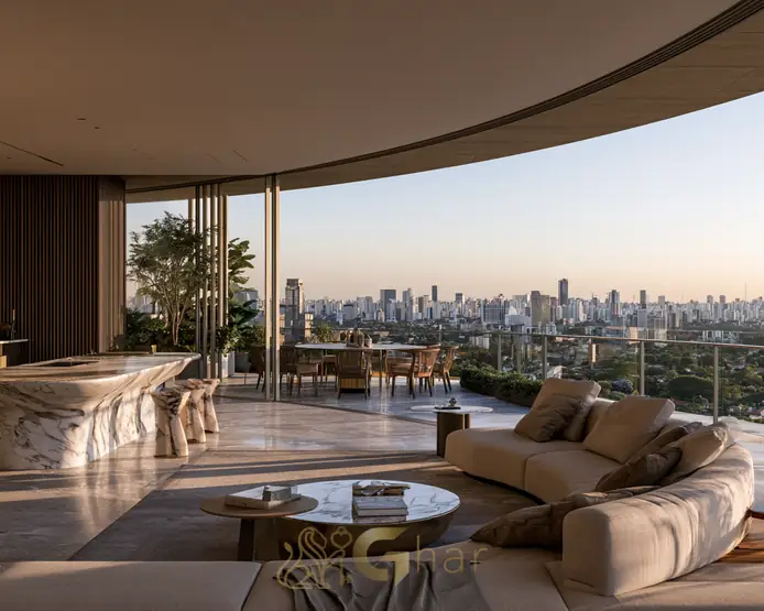 Apartamentos de luxo em bairro nobre, São Paulo