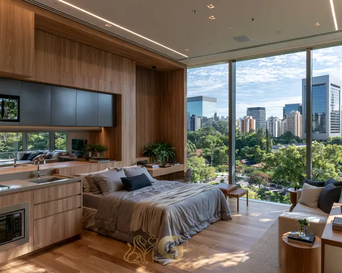 Studio em lançamento na planta em Paraíso ou Vila Mariana, Zona Sul de São Paulo