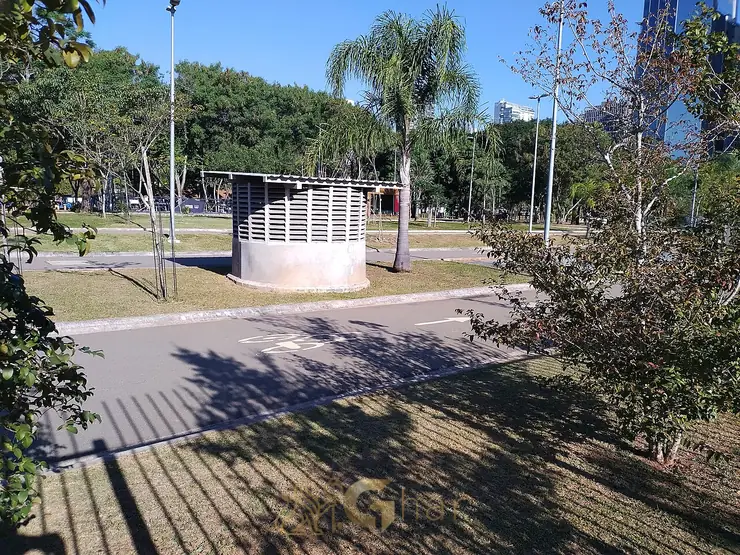 Vista geral do Parque das Bicicletas, Moema, Zona Sul de São Paulo