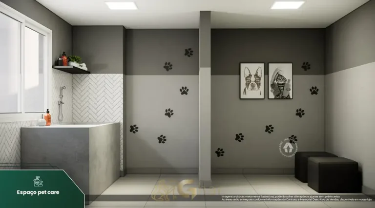 Espaço pet care em apartamentos no bairro do Carrão, São Paulo
