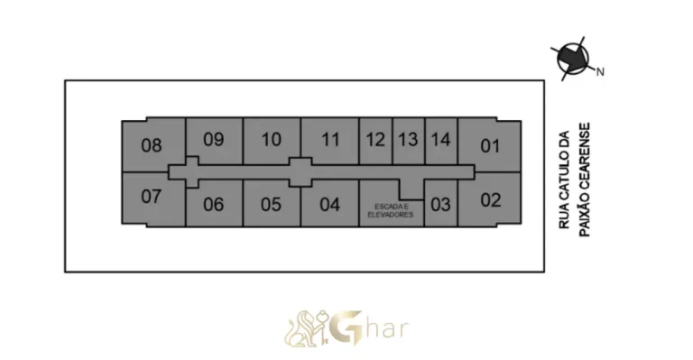 Planta geral das tipologias disponíveis do condomínio Metrocasa Praça da Árvore no bairro da Praça da Árvore, São Paulo