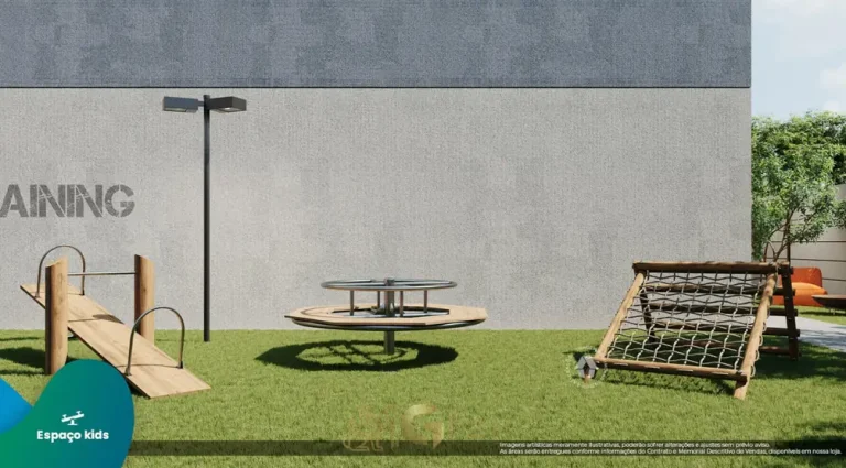 Playground do condomínio Metrocasa Parque Ecológico no bairro do Cangaíba, São Paulo