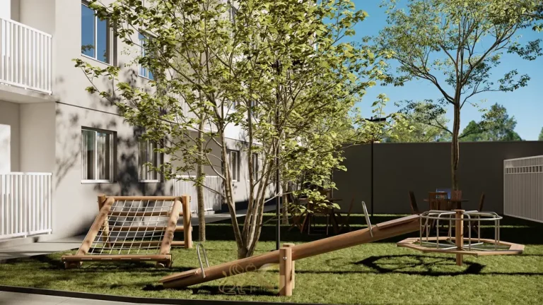Playground em condomínio residencial no bairro da Vila Ema, na Zona Leste de São Paulo