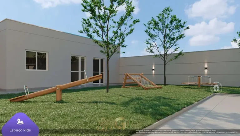 Playground infantil em apartamentos no bairro da Vila das Belezas, São Paulo