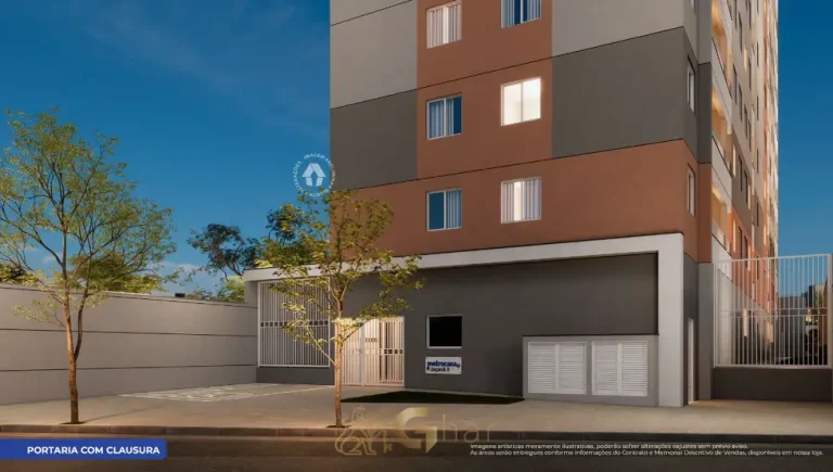 Portaria com clausura e controle de acesso em apartamentos no bairro do Jaçanã, São Paulo