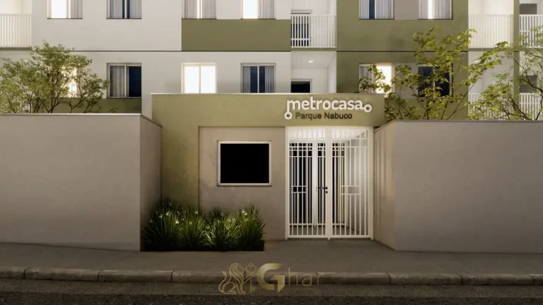 Portaria de acesso em condomínio residencial no bairro da Cidade Ademar, na Zona Sul de São Paulo