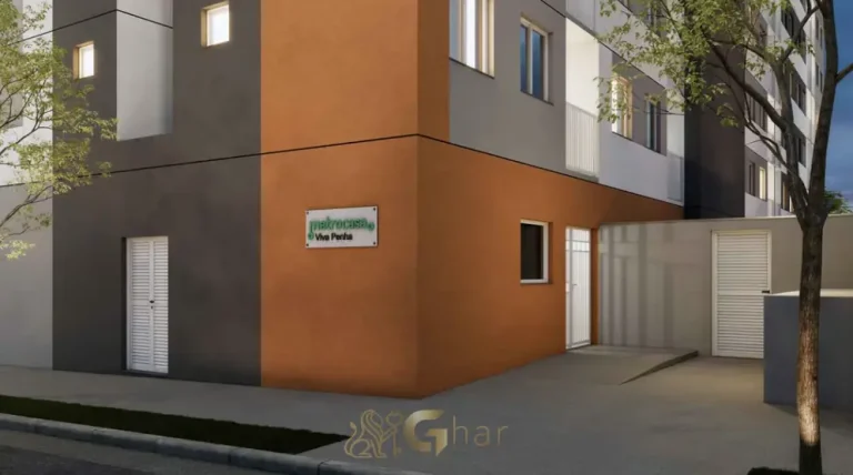 Portaria de acesso em apartamentos no bairro da Penha, São Paulo
