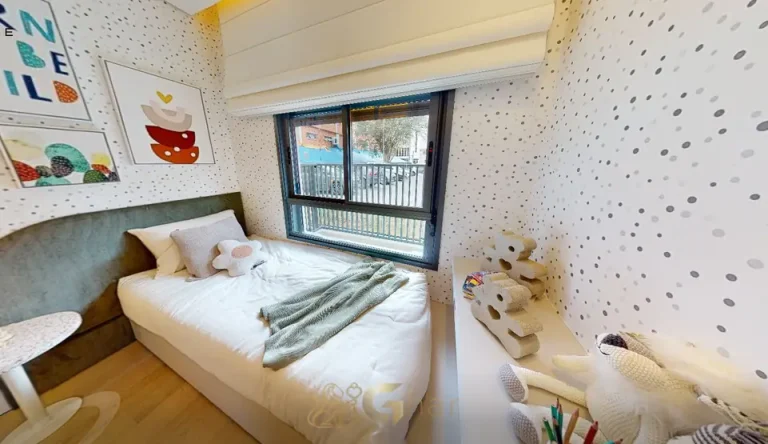 Quarto do apartamento decorado em apartamentos no bairro da Vila Mariana, São Paulo