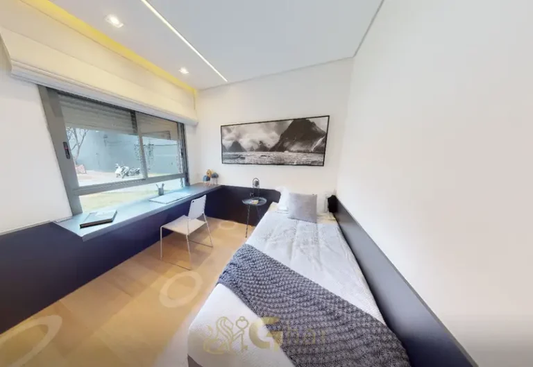 Segundo quarto do apartamento decorado em apartamentos no bairro da Vila Mariana, São Paulo