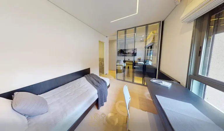 Terceiro quarto do apartamento decorado em condomínio residencial no bairro da Vila Mariana, na Zona Sul de São Paulo