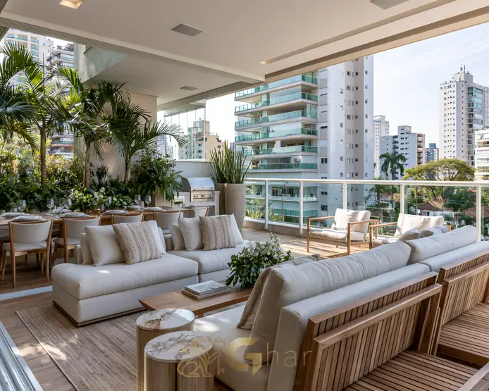 Apartamento novo no bairro do Paraíso, Zona Sul de São Paulo
