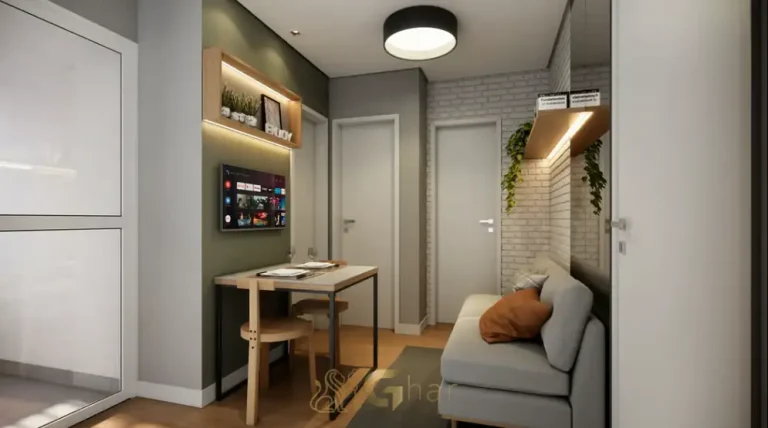Sala do apartamento decorado em apartamentos no bairro da Vila das Belezas, São Paulo