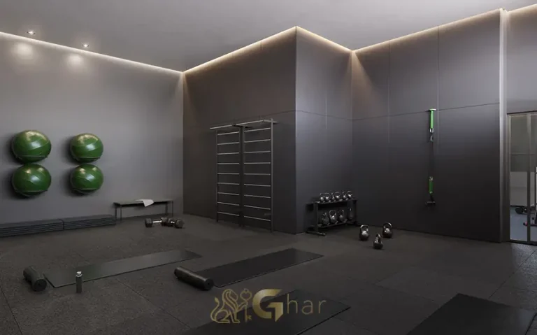 Sala de fitness multifuncional em apartamentos no bairro do Brooklin, São Paulo