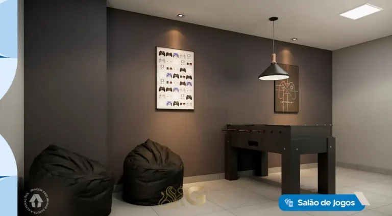 Salão de jogos em apartamentos no bairro do Cangaíba, São Paulo