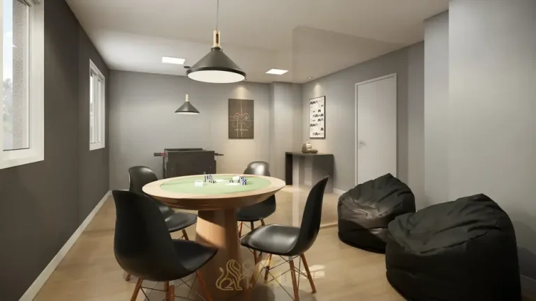 Salão de jogos em apartamentos no bairro de Sapopemba, São Paulo
