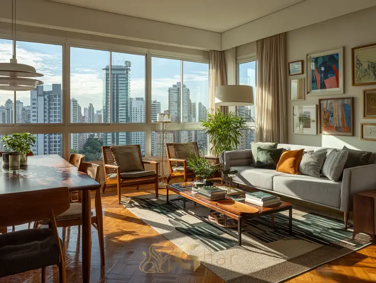 Vista urbana de bairro residencial na Zona Sul de São Paulo