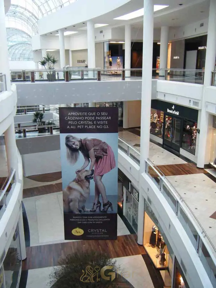 Shopping Ibirapuera – corredor de lojas