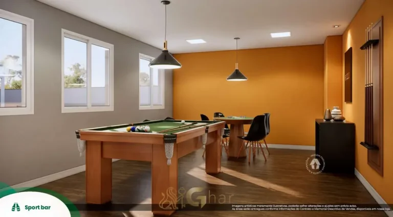 Sport bar em condomínio residencial no bairro do Jaguaré, na Zona Oeste de São Paulo
