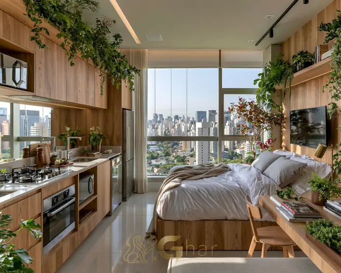 Studio próximo a estação de metrô em São Paulo