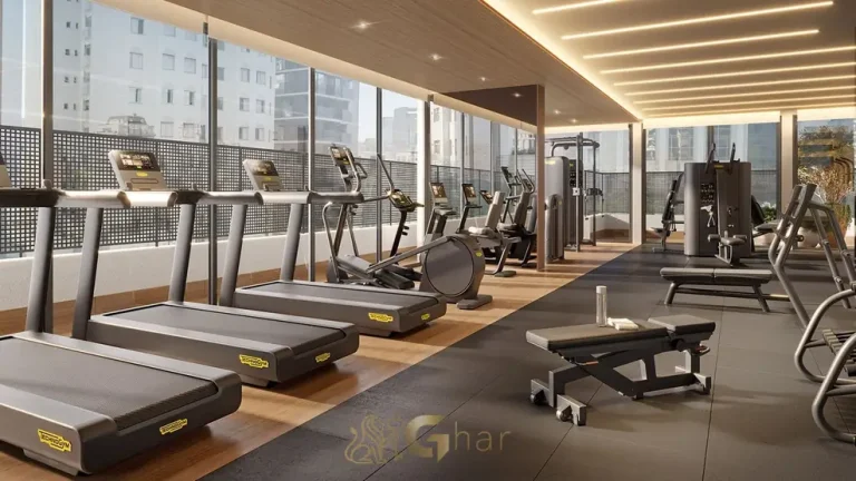 Academia com aparelhos Tecnogym em condomínio residencial no bairro da Vila Nova Conceição, na Zona Sul de São Paulo