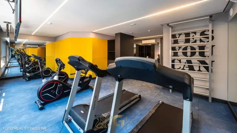 Academia com equipamentos profissionais do condomínio MOA | 292 no bairro de Moema, São Paulo
